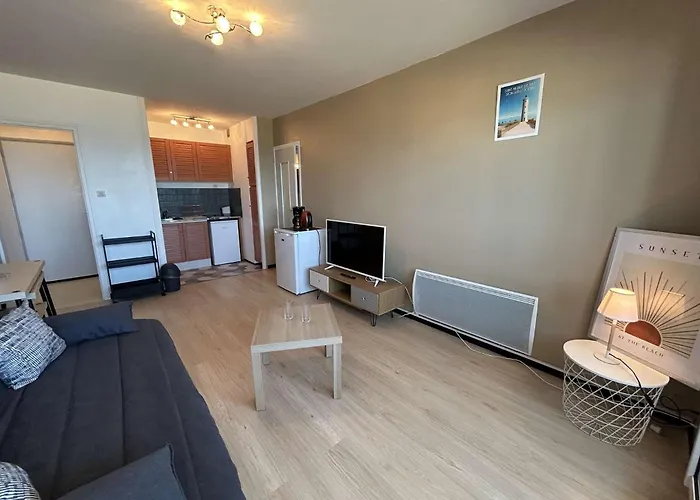 Sh180-135 - 2 Pieces 4 Couchages Hilaire De Riez アパート *