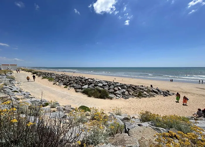 アパート Sh180-135 - 2 Pieces 4 Couchages Hilaire De Riez サンティレール・ド・リエ